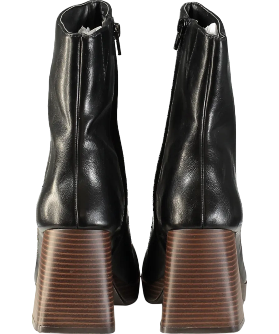 Coconuts by Matisse Duke Platform Bootie In Black UK 6.5 EU 39.5 👠