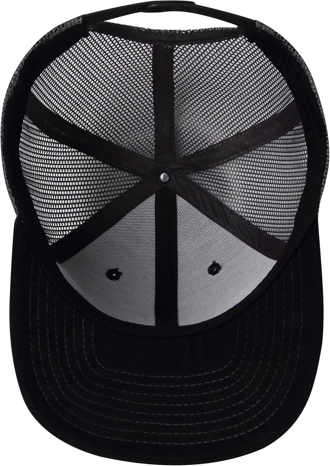 Dad Est 2023 2024 2025 Hat for Men Customization Leather Patch Trucker Hat