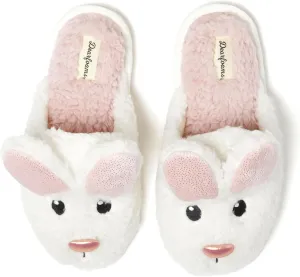 Dearfoams Women's Fuzzy Mom Easter Valentines Mothers Day Slippers