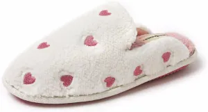 Dearfoams Women's Fuzzy Mom Easter Valentines Mothers Day Slippers