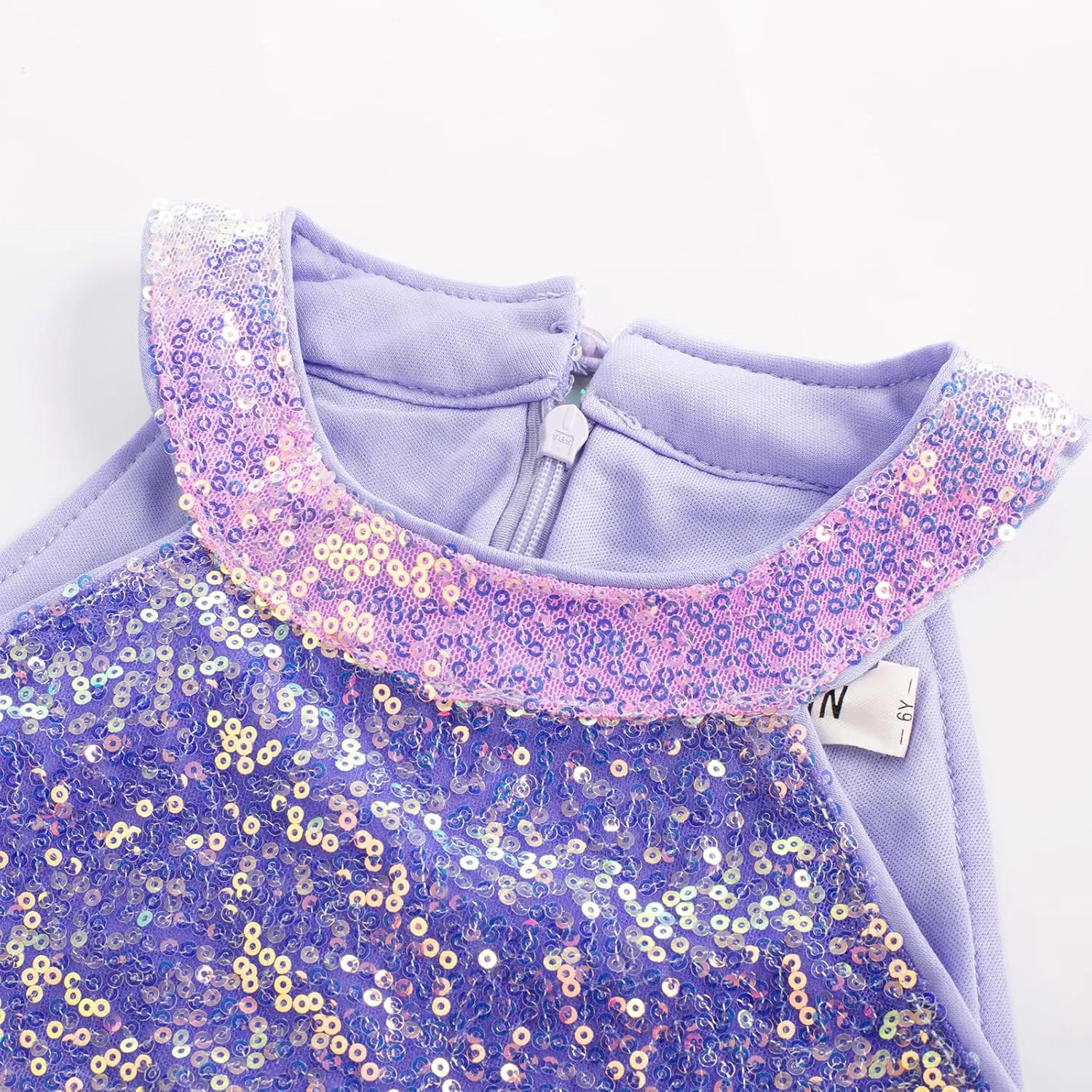 GRACE KARIN Girls Halter Neck Sequin Dress 6-14Y Kids Fancy Formal Party Prom Sparkly Pageant Birthday Graduation Dresses