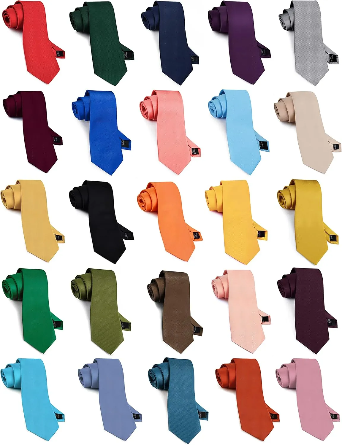 GUSLESON Classic New 3.15"??8cm?? Men's Solid Color Necktie Wedding Business Tie   Gift Box