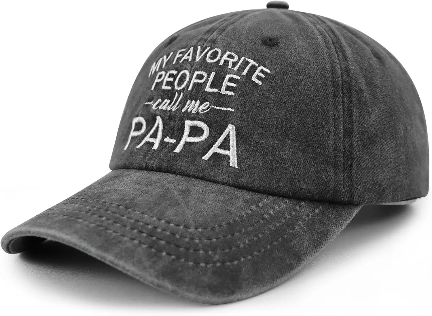 My Favorite People Called Me Pop Pop Pa Pa Uncle Hat, Funny Embroidered Father Day Birthday Gifts Baseball Cap