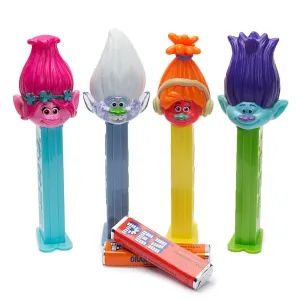 Pez Blister Card Dispenser - Trolls - Assorted Styles