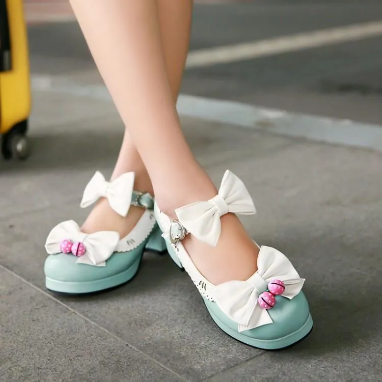 Strawberry Bells Lolita Shoes SD01996
