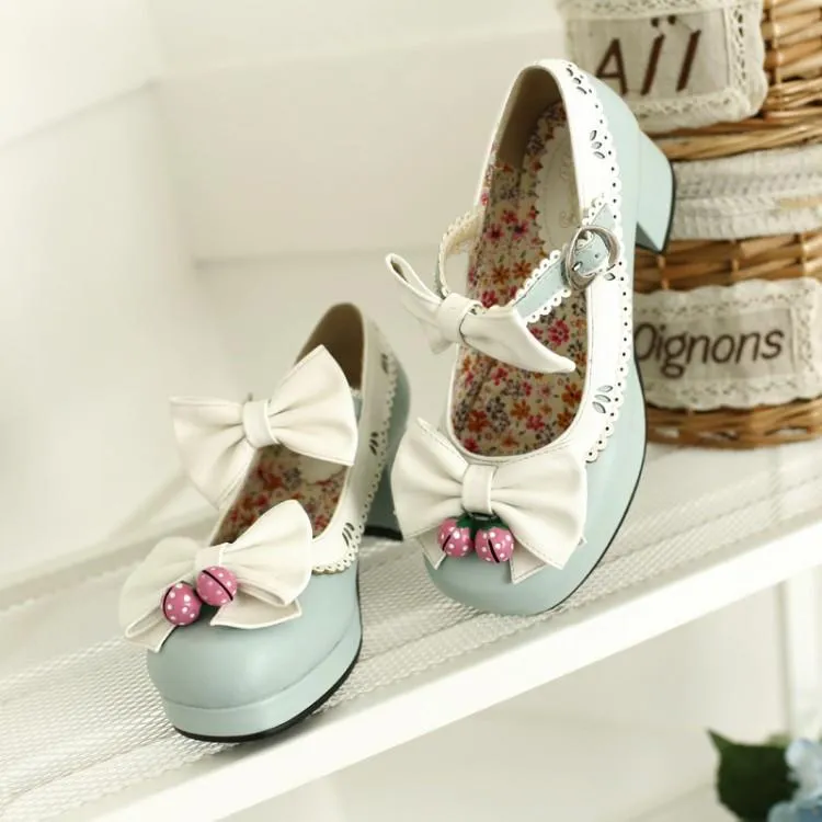 Strawberry Bells Lolita Shoes SD01996
