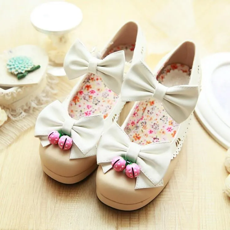 Strawberry Bells Lolita Shoes SD01996